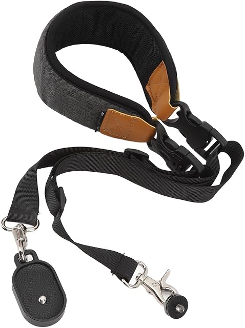 Stabilisateur Sangle d'épaule pour Ronin, Diminution du poids Sangle gimbal avec plaque de base, Soft Padding Sangle réglable pour Ronine RS 3 RS 4 RS4 PRO