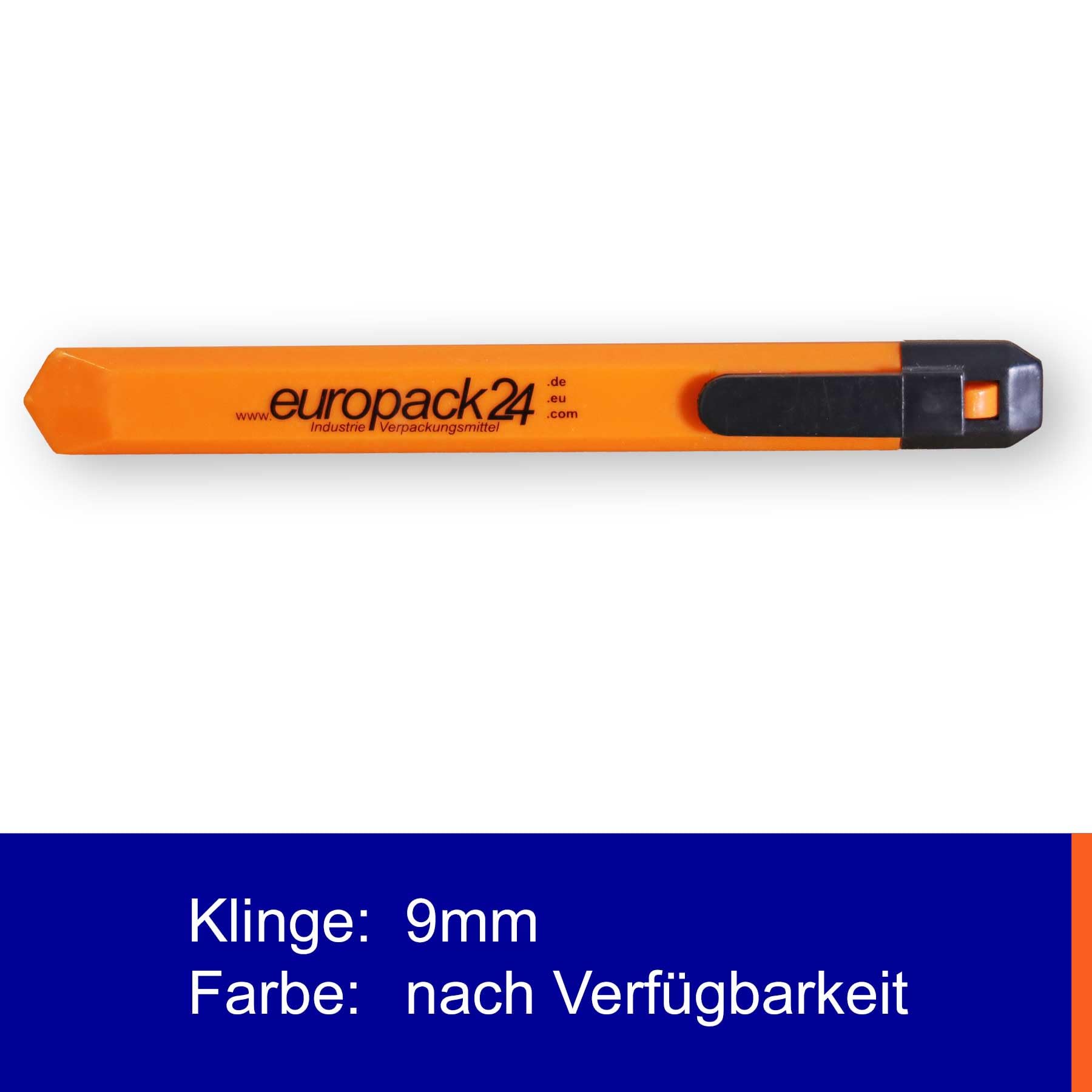 1 Stück Handumreifungsset | PP-Umreifungsband 16×0,5mm im Spenderkarton, 1000 Stück selbstsperrende Kunststoffschnallen und ein Cutter Messer | Komplett-Set für manuelle Umreifung & sicheren Versand