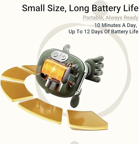 Miniatura 4 de Masajeador de cuello y hombros 2026 para aliviar el dolor de tejido profundo, diseño de mano biónico 4D que simula manos humanas reales, masajeador