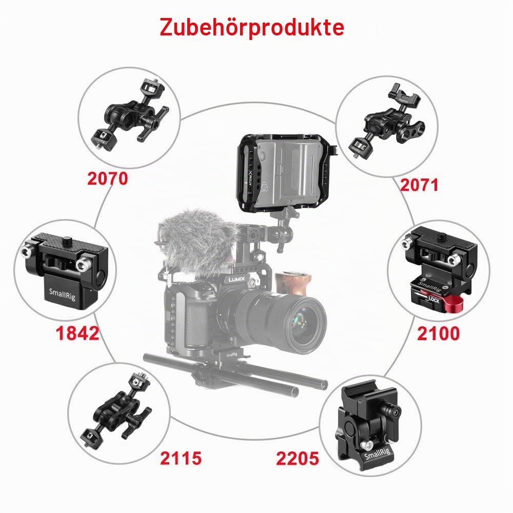 SMALLRIG Shinobi Cage AtomX 5" Cage Käfig für Atomos Shinobi - CMA2305