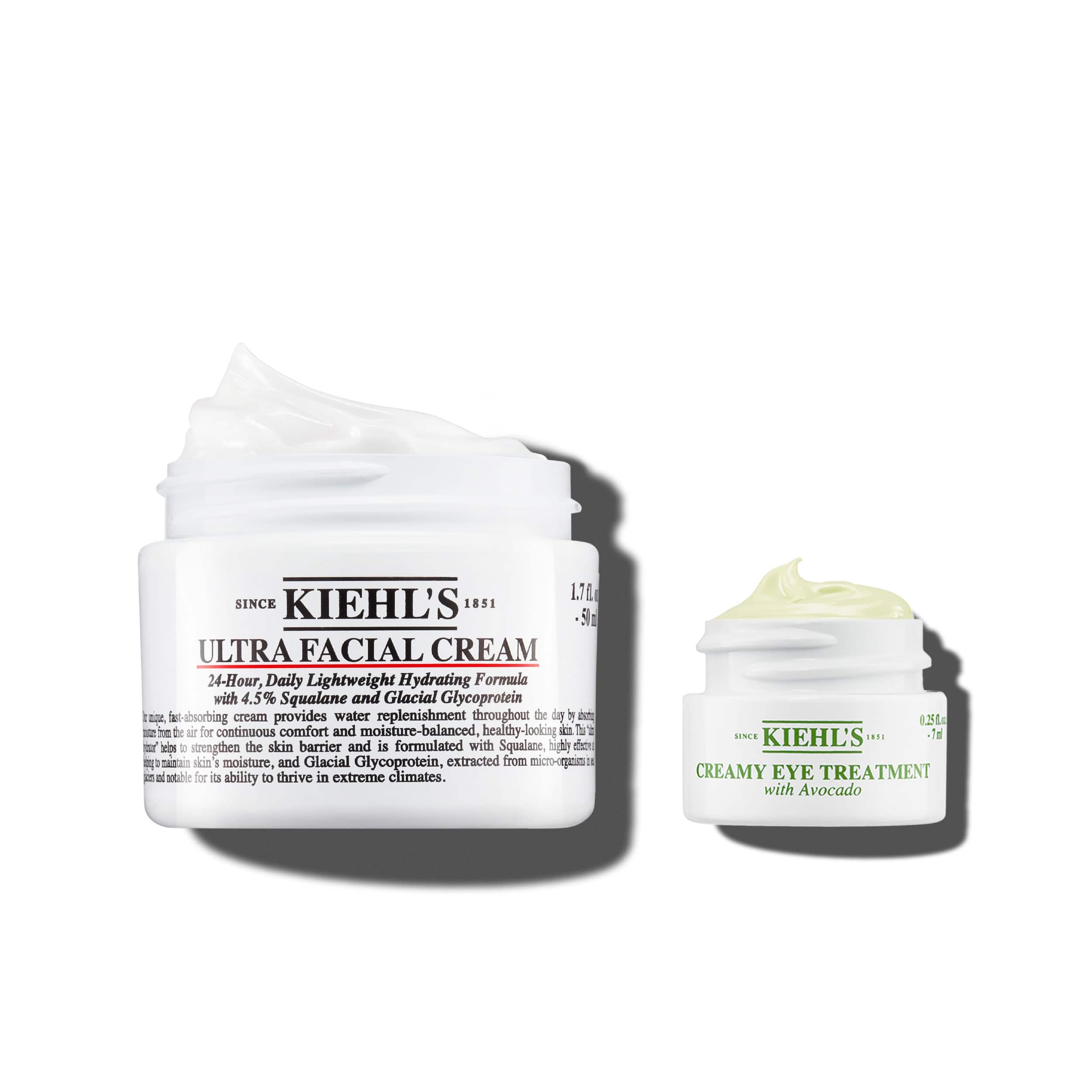 KIEHL's Ultra Facial Cream 50ml + Avocado Eye Cream 7ml
