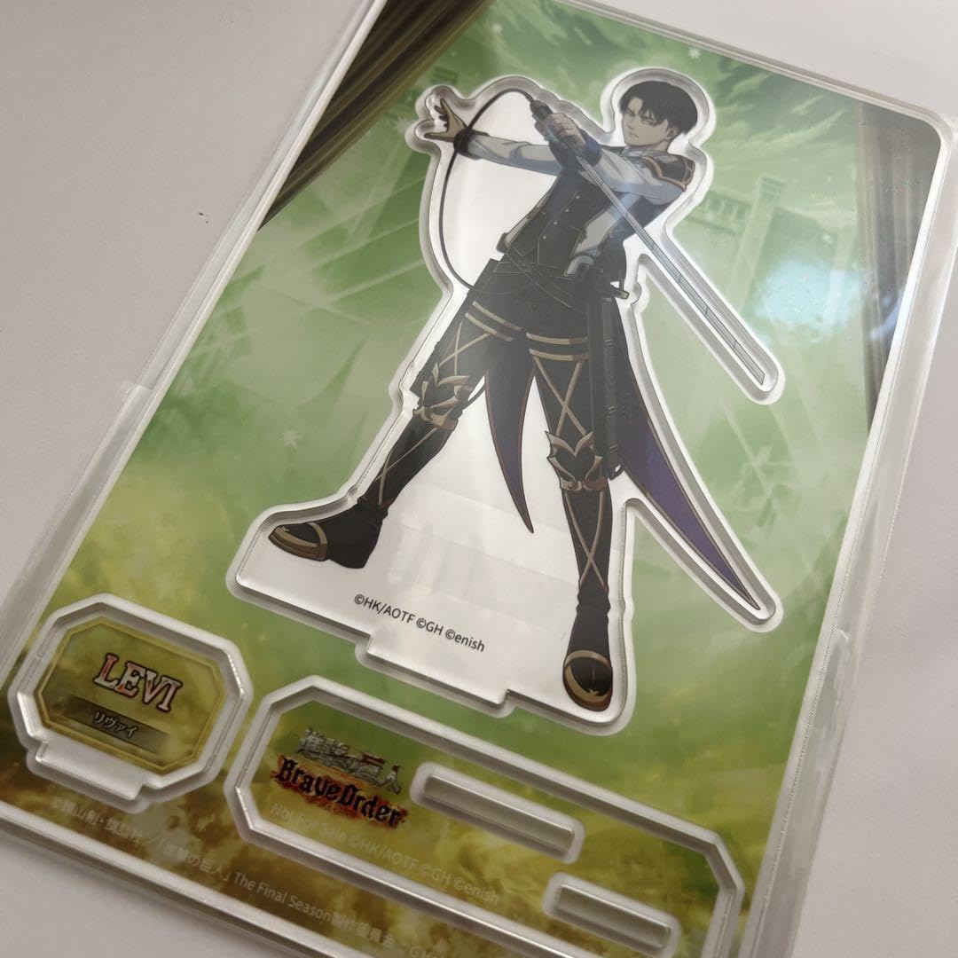 Amazon.co.jp: リヴァイアクリルスタンド 限定 約横13cm×縦20cm : おもちゃ