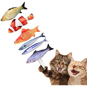 catnip fish toy for cats