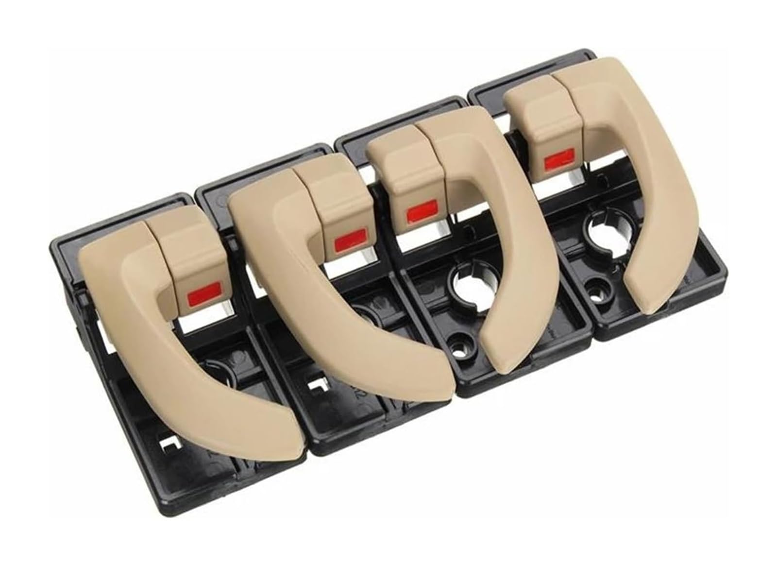 TYTYASS Inner Door Handle for Hyundai for Tucson 2005 2006 2007 2008 2009 Car Interior Inside Door Handle Left Right Set(Beige x4)