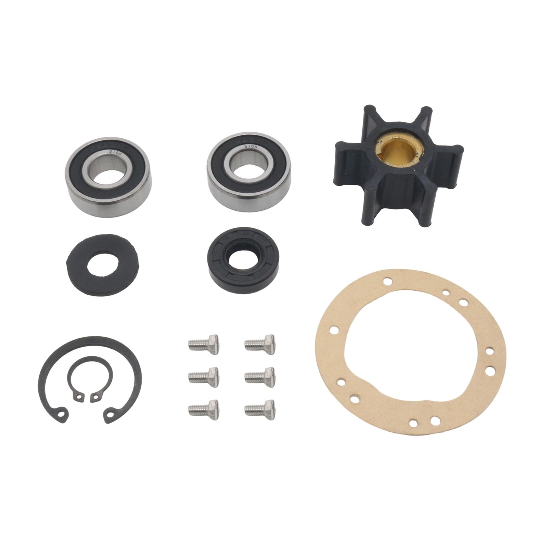 Kit de réparation d'eau de mer à joint de 2.75po pour refroidissement optimal - 6