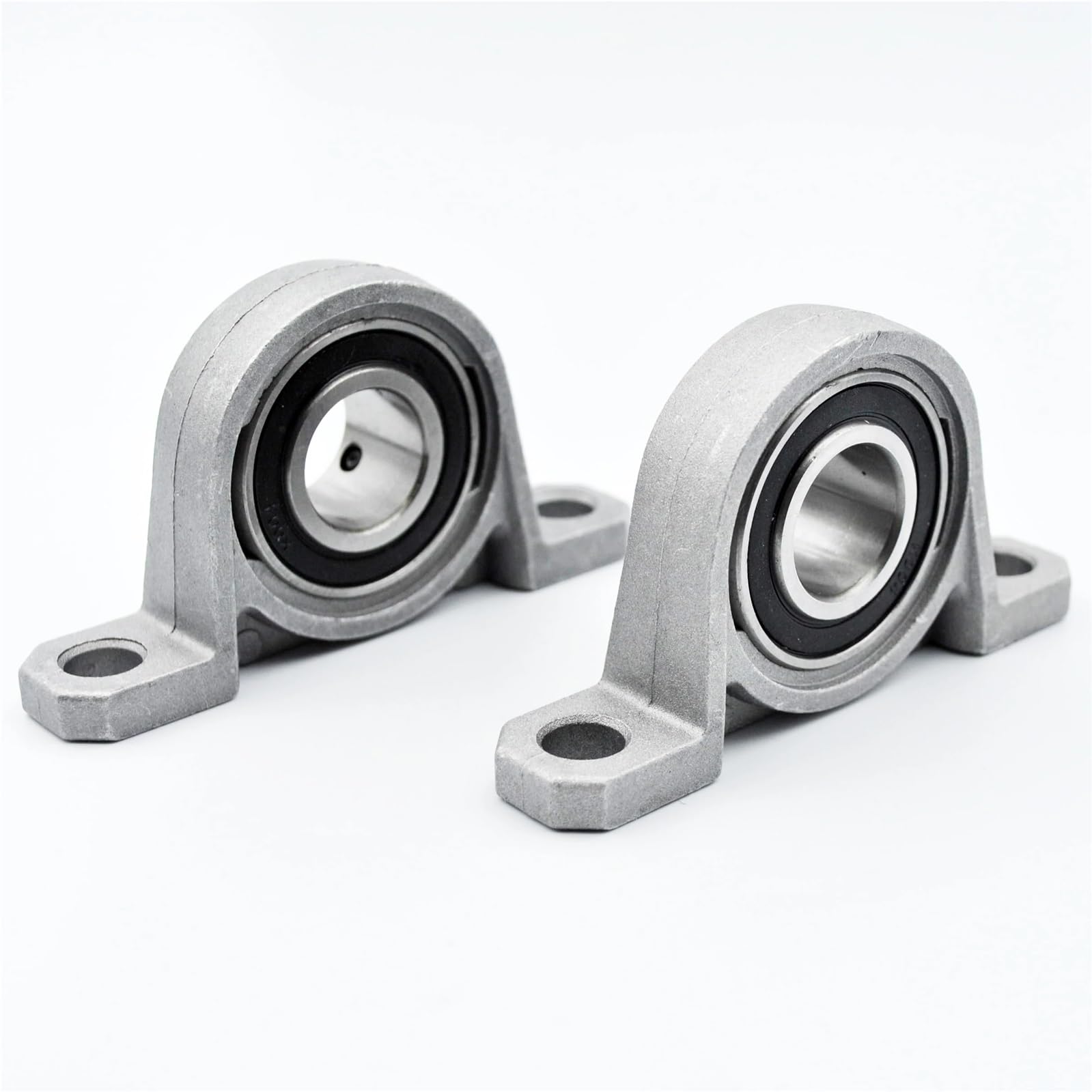 Cojinete de bloque de almohada de aleación de zinc de 20 mm de diámetro interior KP004 (2 piezas)
