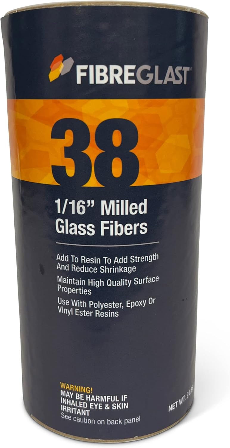 Fibre Glast Milled Powder Fiberglass Mix with Epoxy Resin