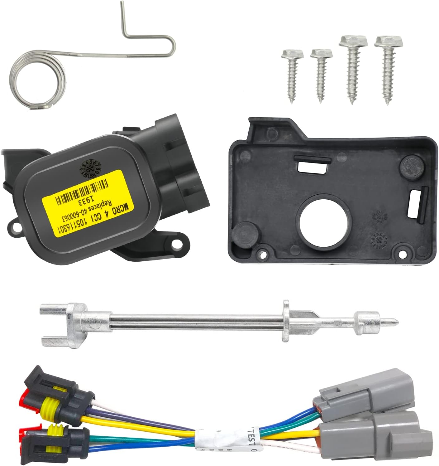 Golf Cart MCOR 4 Conversion Kit，MCOR 4 Conversion Throttle Potentiometer for Club Car DS/Carryall & Precedent 48 Volt Golf Cart, OEM# AM293101 102101101 103943601