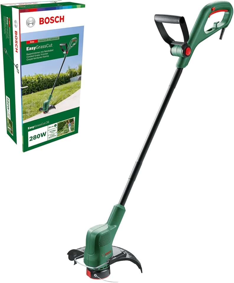 Electric Grass Trimmer EasyGrassCut 26 (280 Watt, Cutting Di