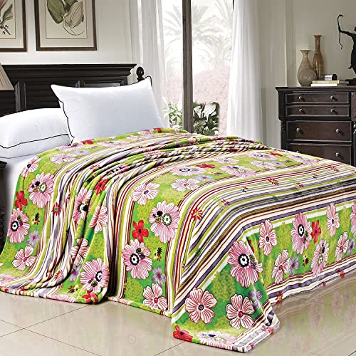 Home Soft Things Blossom Flowers Bed Blanket, Twin(60 In X 90 In) #TOP8