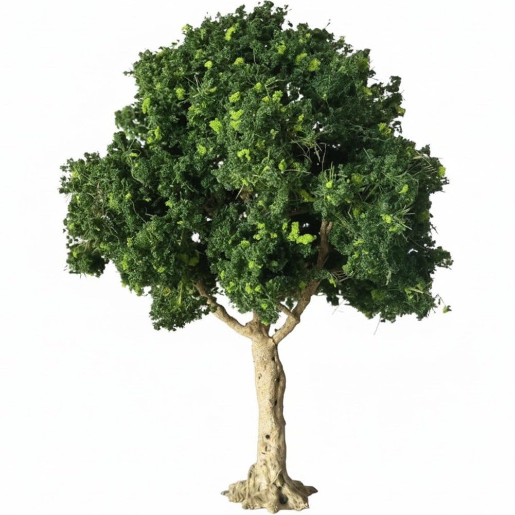 Baokuan Fake Trees Model Miniature Artificial Tree Train Miniature Scenery Architecture Trees Railroad Tree Fake Plants for Diy Scenery Landscape