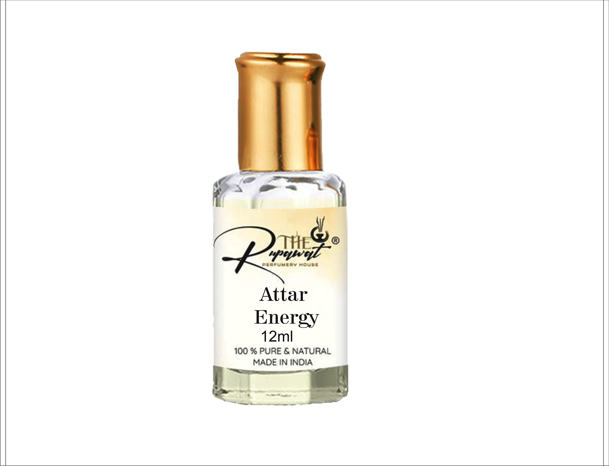 THE RUPAWAT Perfumery House - Attar for Men and Women (Attar energy) Perfume/Ittar/itr/Pure & Natural Alcohol Free Long Lasting Fragrance (12 ml)