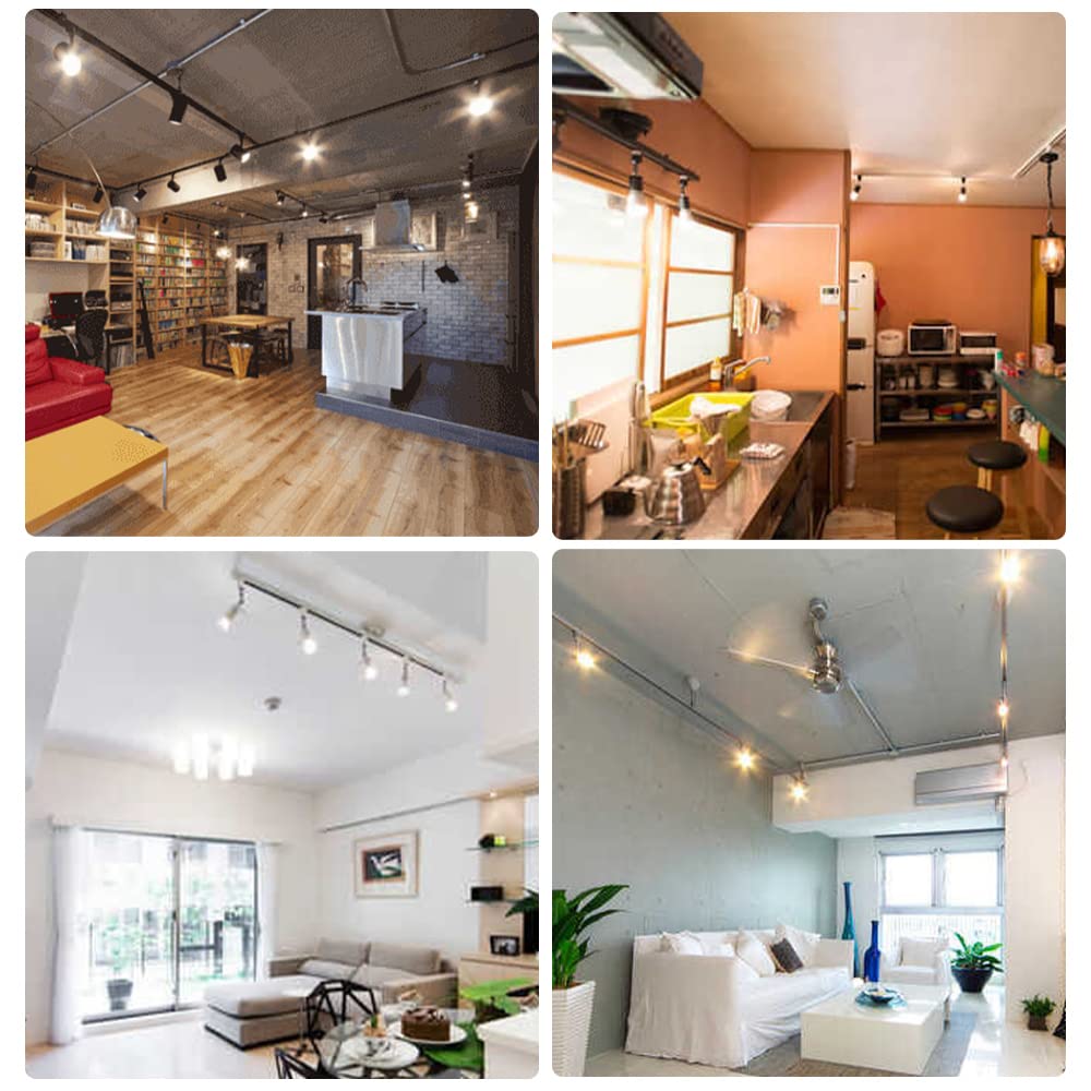 Amazon | 6個セット ライティングバー用スポットライト 電球なし