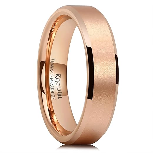 King Will Tungsten Classic Ring