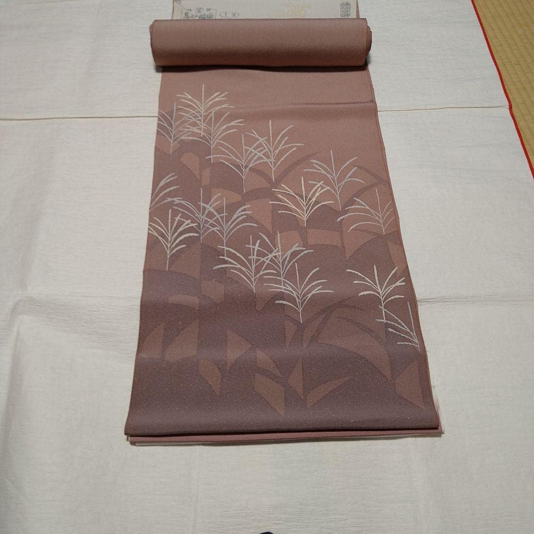 Amazon.co.jp: 付け下げ反物 浜縮緬 河藤 高砂縮緬 ススキ : ホーム 