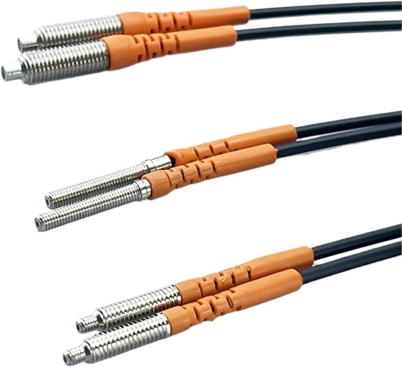 1PCS 　Fiber Optic Sensor Probe Elbow Through-Beam M3 M4 M6 High-Precision Amplifier NPN PNP Optical Senosr Switch(GX3-T1)
