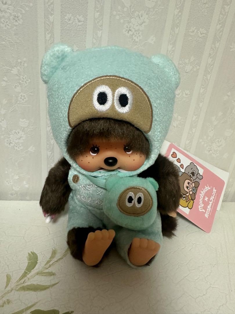 Amazon.co.jp: たぬきゅん モンチッチ コラボ ぬいぐるみ Sサイズ