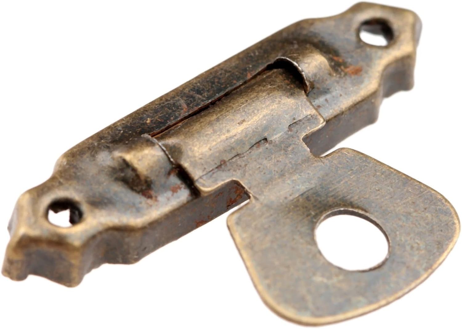 Latch Lock Antique Bronze Furniture Cabinet Hinges with Jewelry Wood Box Toggle Hasp Latch Lock Furniture Hardware