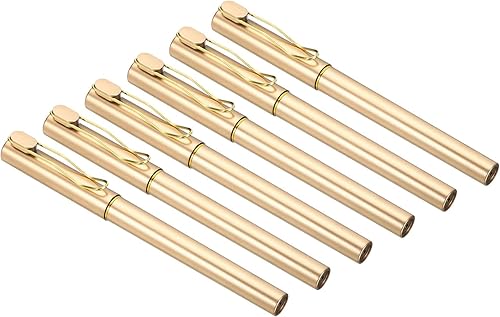 PATIKIL Bolígrafos de gel de tinta negra, paquete de 12 bolígrafos de punta fina de 0.020 in, suministros de oficina de escritura suave con tapa