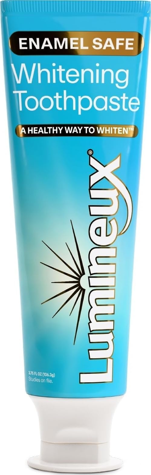 Teeth Whitening Toothpaste, Peroxide Free, Fluoride Free, 3.75 oz | Enamel safe, alcohol free, no artificial colors, SLS free, dentist formulated, gentle for sensitive smiles every day
