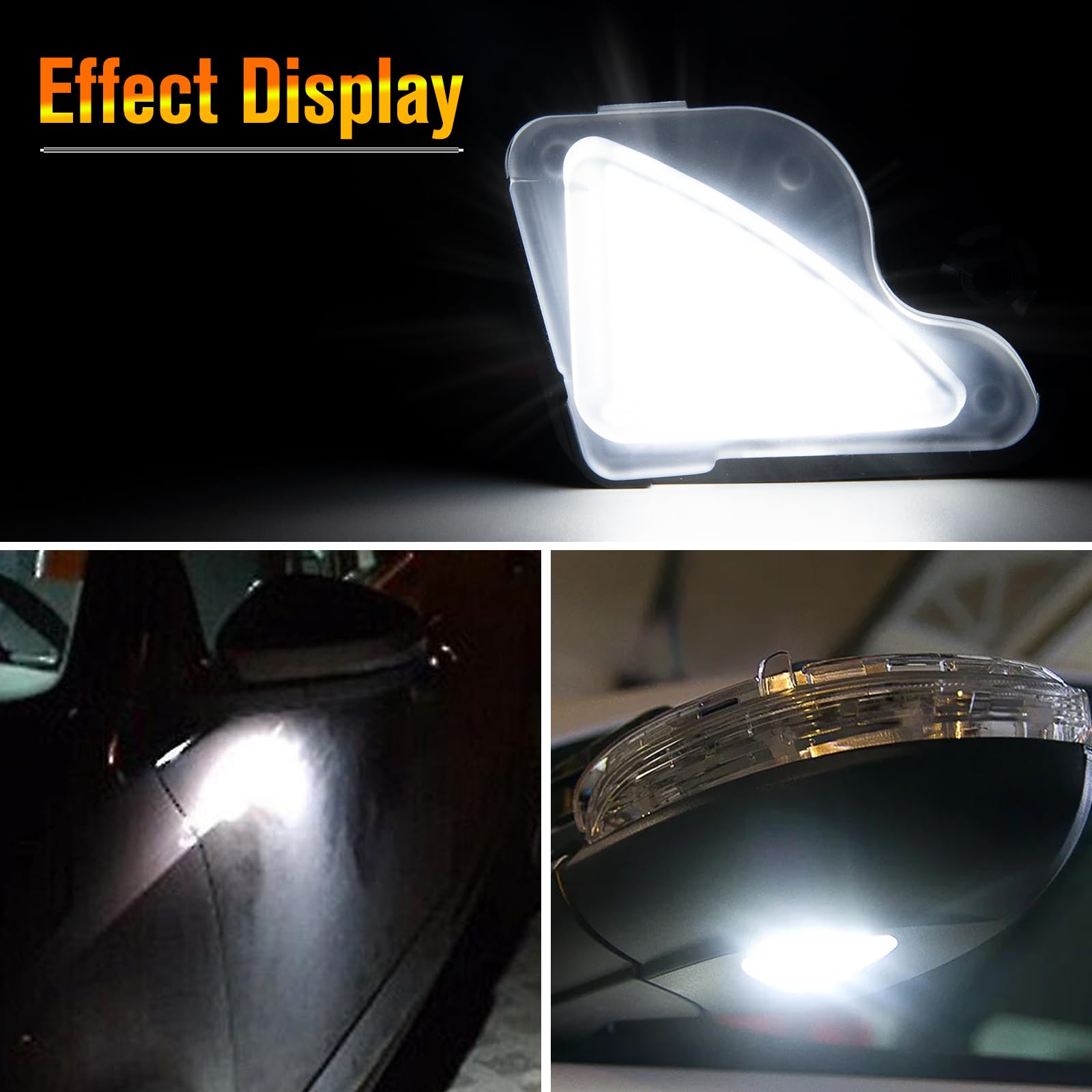 LED oświetlenie lusterek do Skody Superb 2 Octavia Mk3 5E 1Z faza 2, oświetlenie lusterka, 2 sztuki, Canbus wolny od błędów