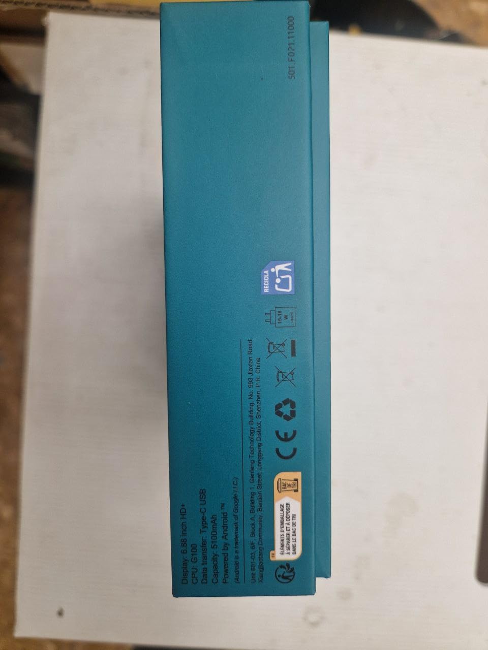 P90 – Smartfon 4G 6,88" HD+ 120Hz, 12GB RAM (+12GB rozszerzane), 256GB ROM, Aparat 64MP, Android 15, Helio G100, NFC, Czarny