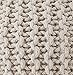 REDEARTH · Round Pouf Ottoman - Cable Knitted Boho Poof - Home Décor Cord Pouffe Handmade Circular Footrest for Living Room - Bedroom - Kids Bedroom - 100% Cotton Pouf (18