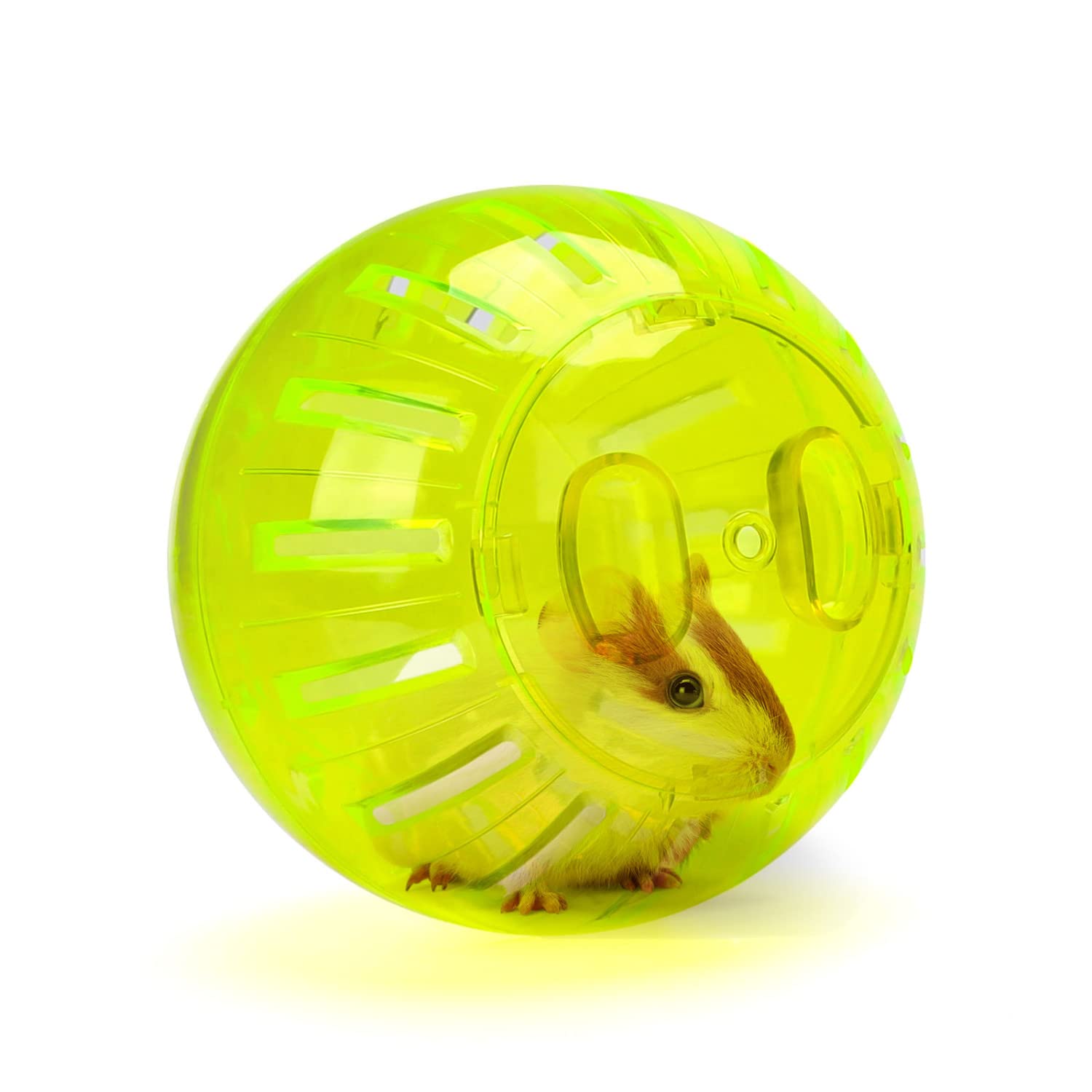 Nobleza Hamster Pelota de Ejercicio 14 cm Pelota de hámster Correrde hámster Linda Mini Pelota de Ejercicio para hámsteres Enanos para aliviar el aburrimiento y Aumentar la Actividad (M)