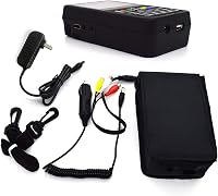 AWKAQUN V9 Digitális Műholdkereső HD DVB-S/S2 Műhold Detektor H.265 Támogatással - Pontos Antenna Beállításhoz, 3000mA Akkumulátor 8