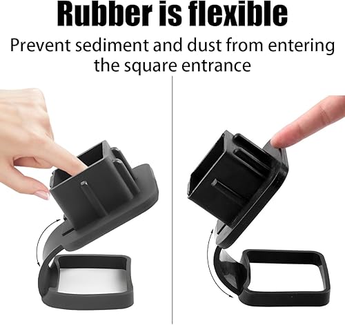 Miniatura 3 de Cubierta de enganche de remolque de 2 pulgadas, tapa de inserción de tubo de bandera estadounidense para receptores de 2 pulgadas, accesorios