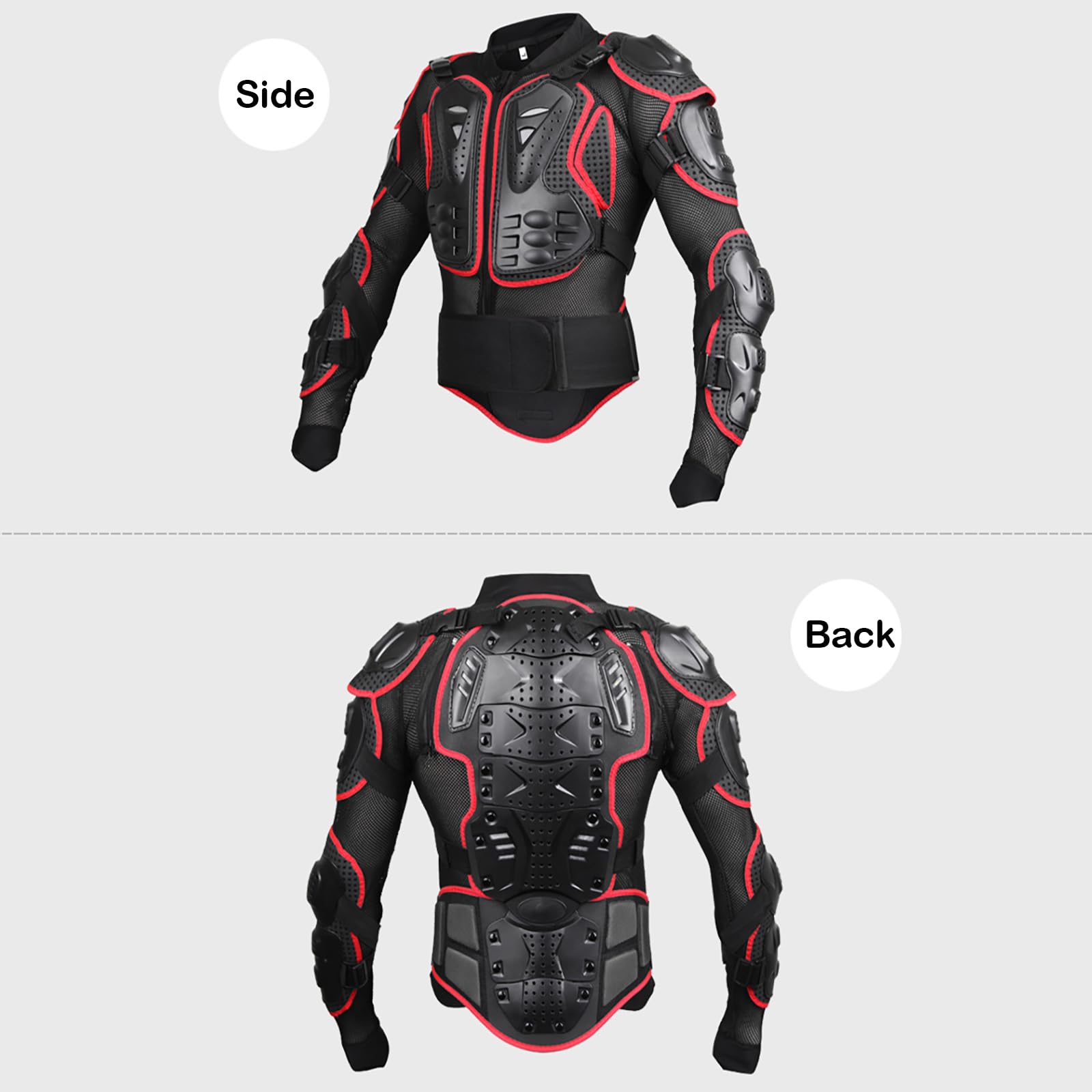 M&Catree Completo Motocross Enduro Motocicletta Armatura Completa del Corpo Armatura Moto per Adulti Pantaloni Corazzati da Moto