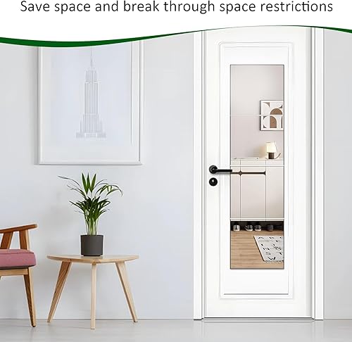 Miniatura 7 de 30 piezas de lámina de espejo acrílico autoadhesiva, espejo pequeño y flexible de 6 x 6 pulgadas para pared, azulejos cuadrados de plástico sin