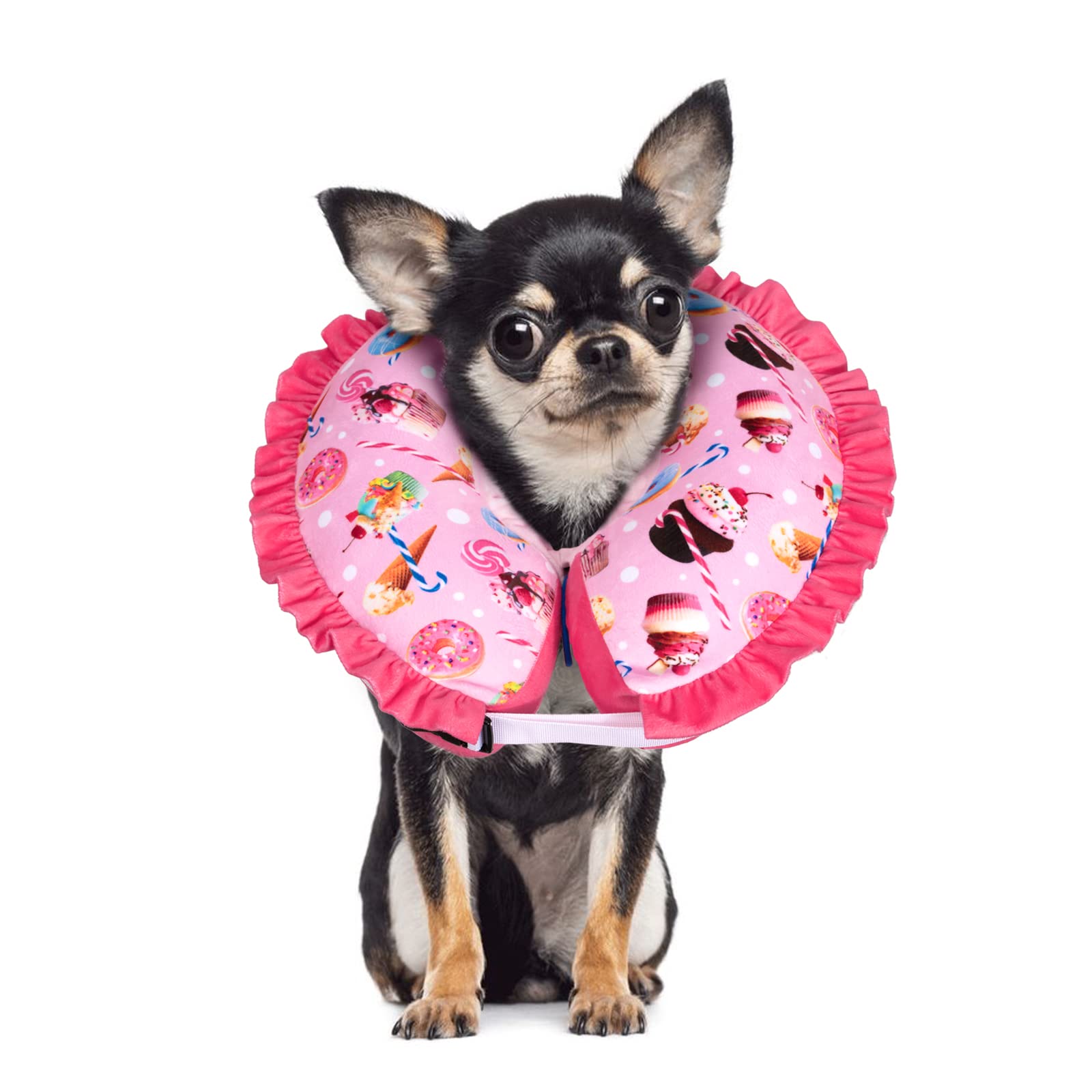 CuteBone Dog Recovery Cone for Small Medium Dogs &amp; Cats