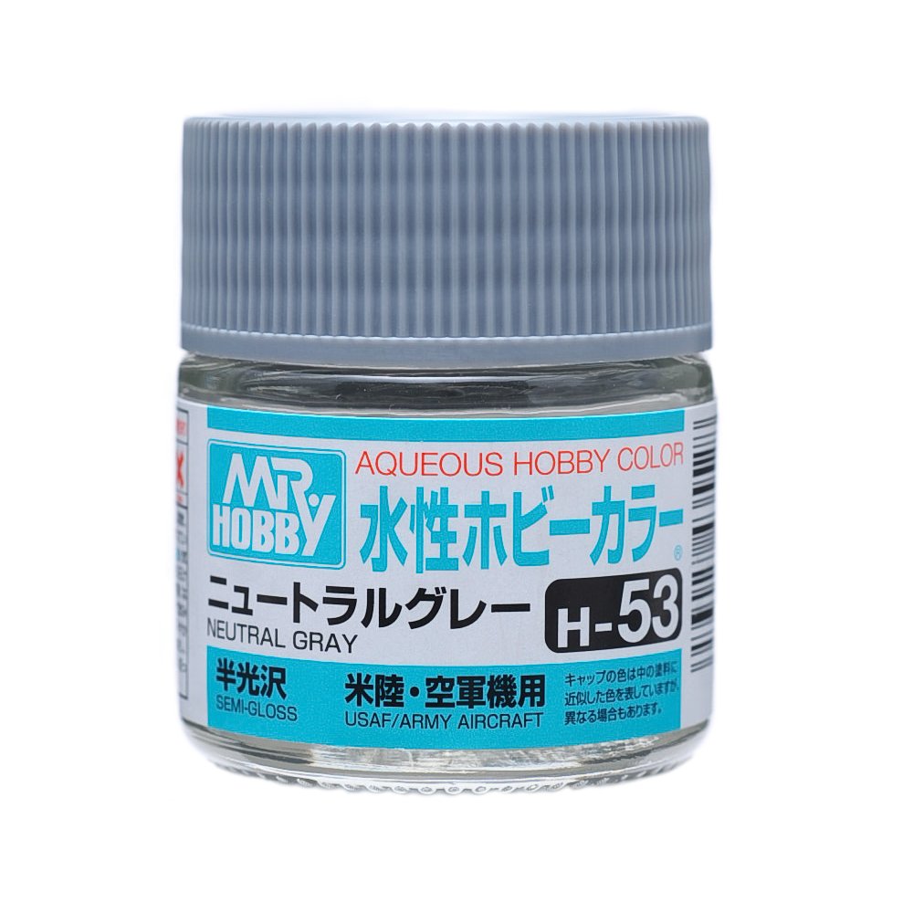 Peinture grise maquette H53 couleur neutral grey modélisme plastique