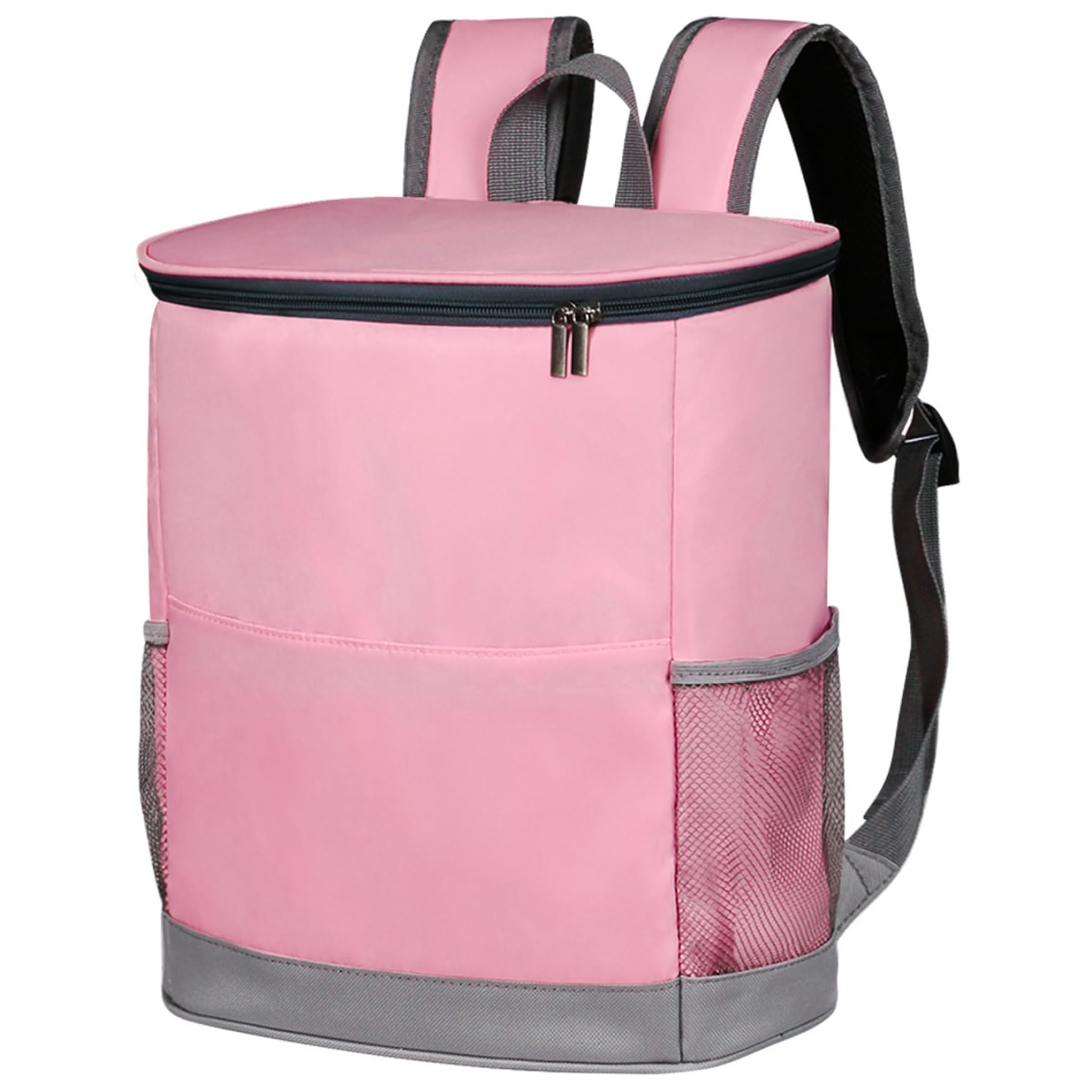 Veesper Backpack Cooler Large Capacity Insulated Leakproof Beach Cooler Bag with Side ＆ Front Pocket Rucksack for Camping Hiking Picnic Fishing Outdoor Travel Style 2