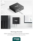 TP-Link Omada Switch PoE Gigabit 5 Ports RJ45, 4 Ports PoE+ 65W, ES205GP - 10