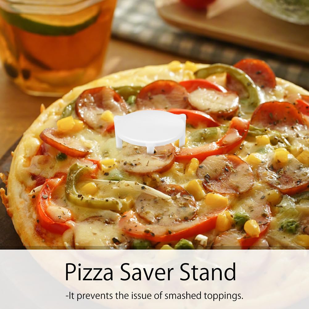 200Pcs Économiseur Pizza Stand Trépied Pizza Pile Rack De Fixation Titulaire Anti Bâton Stand pour Prendre Service À Emporter