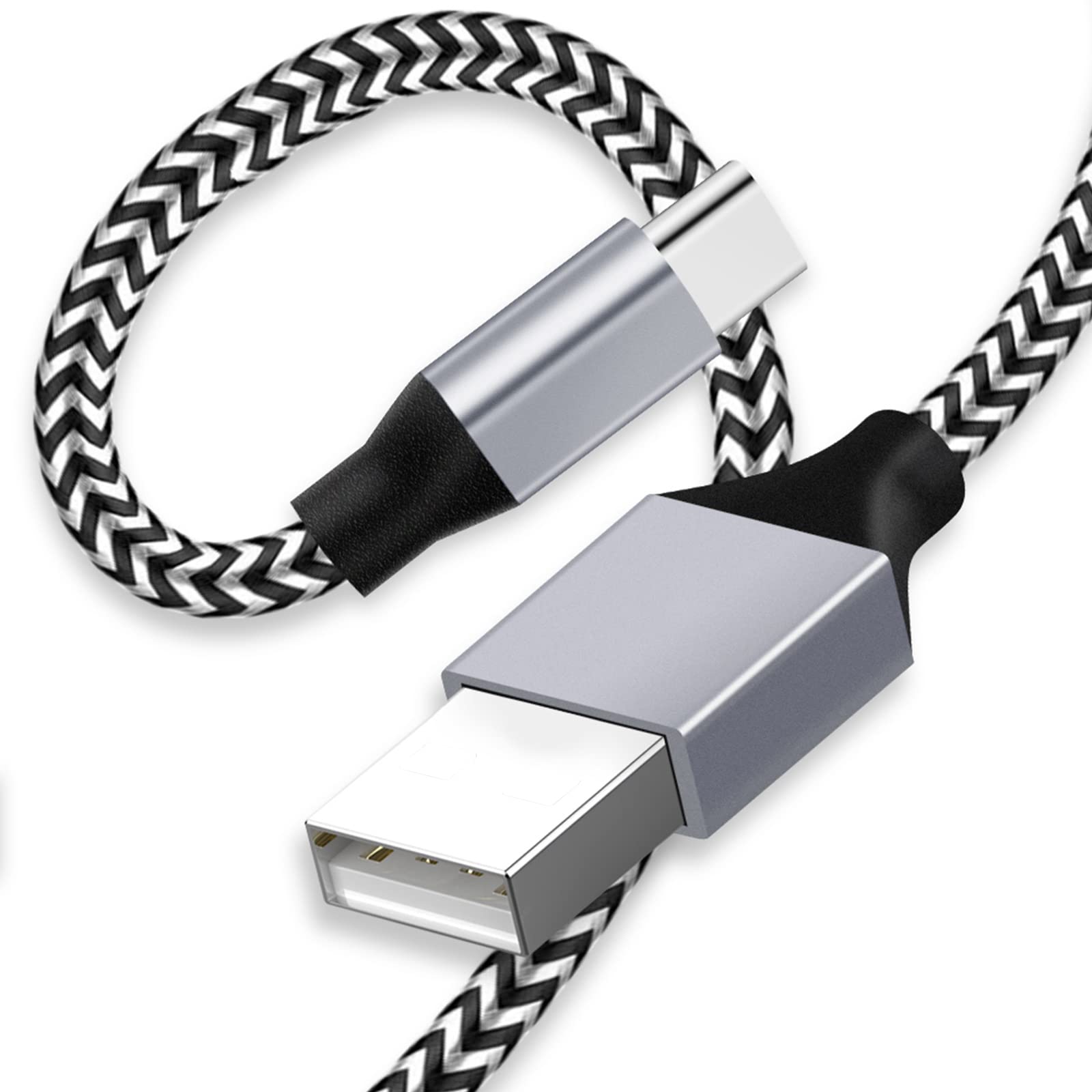 Cofi1453 Cavo USB C 3.1 Tipo C Lungo 3 Metri - Ricarica Rapida E Trasferimento Dati Per Smartphone E Tablet