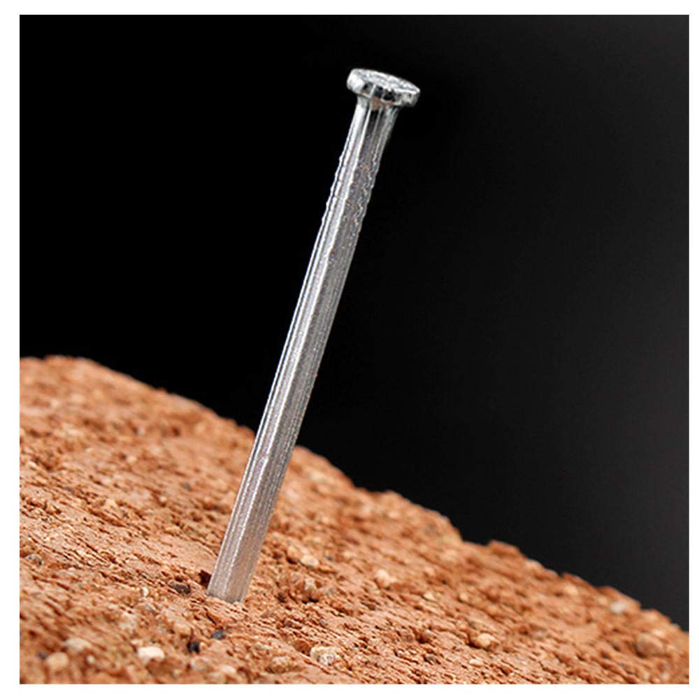 20 Clavos de Acero Inoxidable 304, for carpintería, Grapas Cemento for Madera, Largos,Clavos(3.5 Inch 90mm)