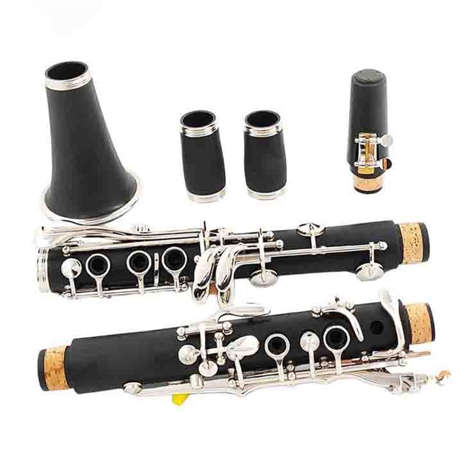 Instrumento Musical Clarinete Clarinete Sib De 17 Teclas Material ABS Instrumento De Viento Madera