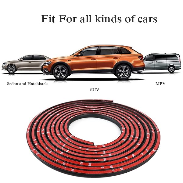 GoldWheel D-Shape Heavy Duty Weather Stripping 3/8"×1/4" Rubber Seal Weatherstrip Hollow with Bulb Door Gasket Strip(Self-Adhesive) for Automotive Truck RV Door Window Soundproof, 10FT by GoldWheel - Image 9