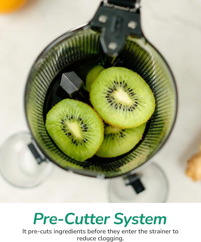 Extractor Jugos Prensado Frío Boca Ancha 6 Pulgadas 3 en 1 2 miniatura 9