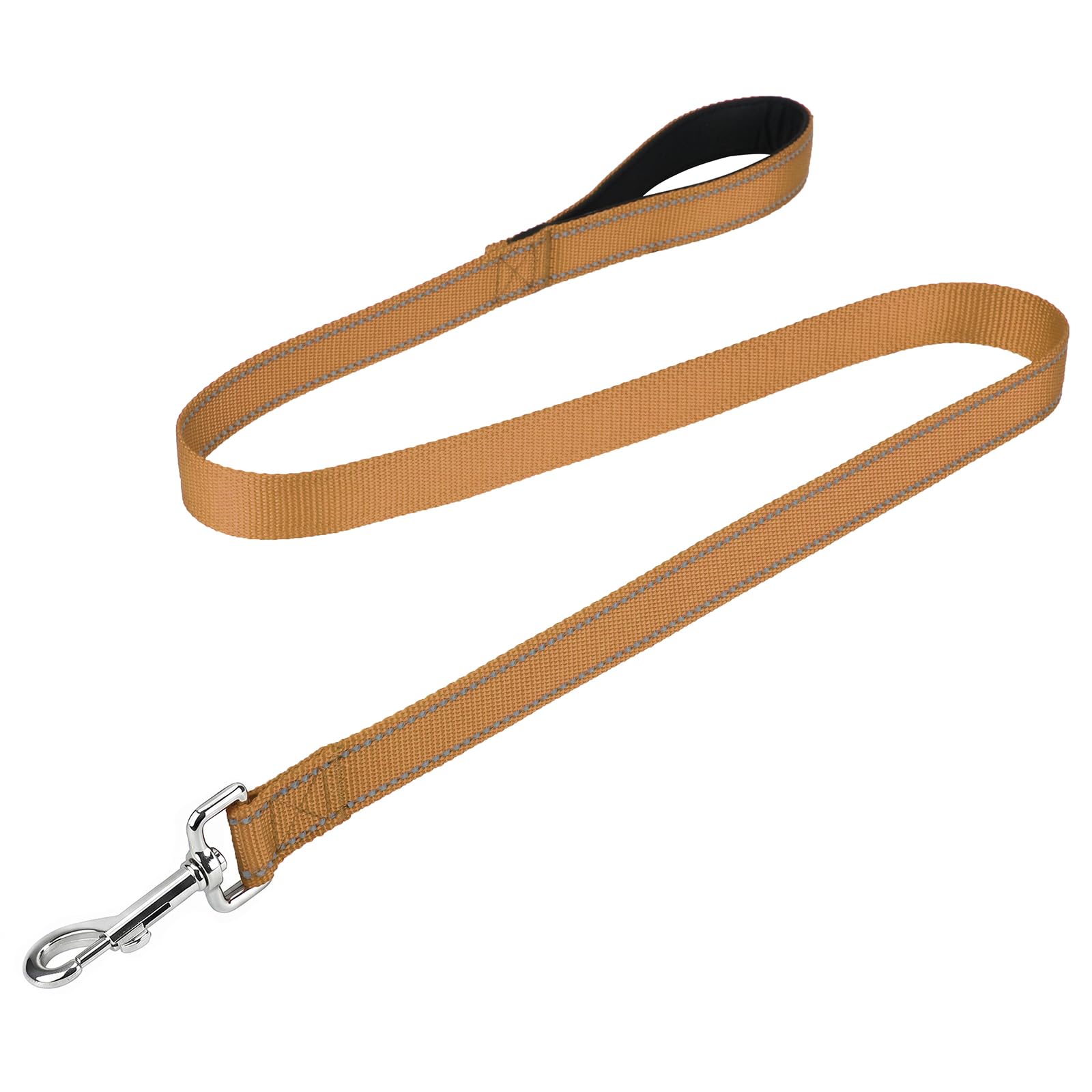 FunTags Reflective Nylon Dog Leash for Medium & Large Dogs, 4FT Training — image 1