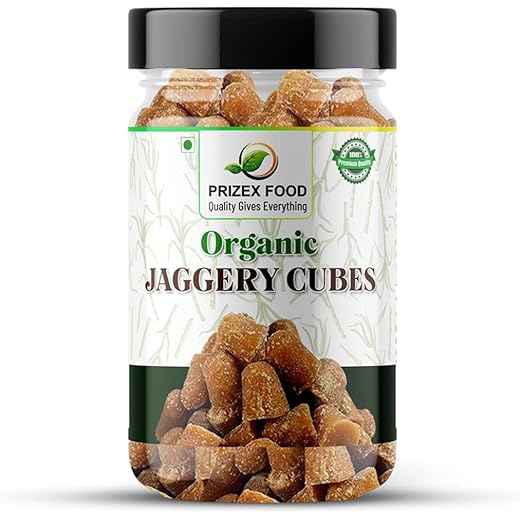 Prizex Organic Jaggery Cubes 900gm [Pure, Natural, No Preservatives Added], Jaggery Cube, Gud Jaggery, Jaggery Organic Cubes