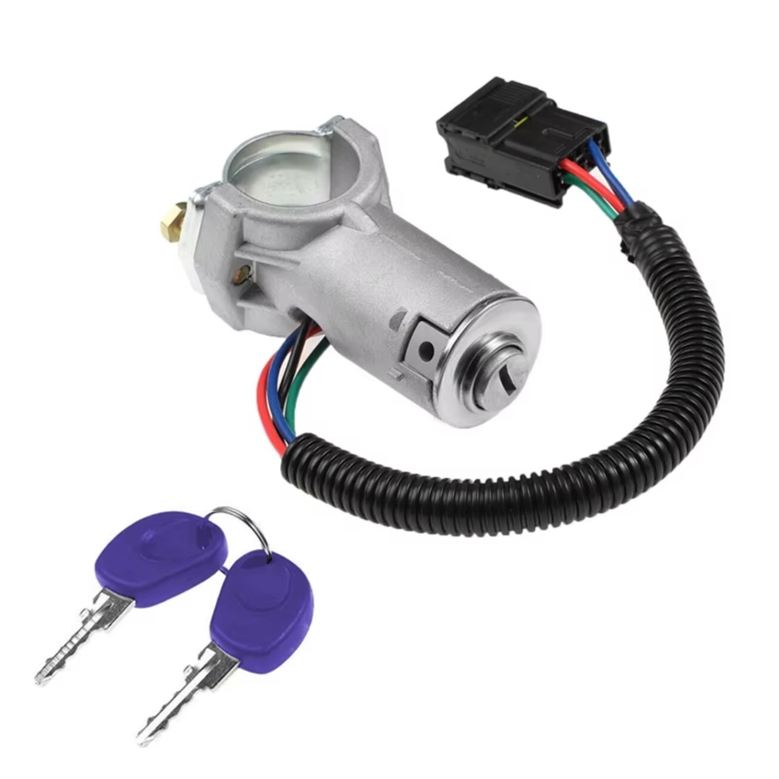 Arrancador Interruptor Barril Cerradura Encendido Con Llave Compatible Con Daily Para MK4 2006 2007 2008 2009 2010 2011 2012 2996075 2996076
