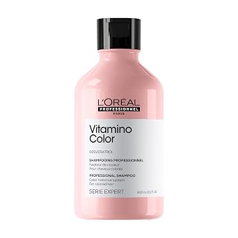 L'Oréal Professionnel Farberhaltendes Haarshampoo für coloriertes Haar Mit Resveratrol Serie Expert Vitamino Color Shampoo 300 ml