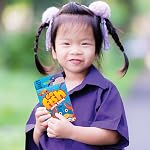 Outset Media Go Fish Card Game - The Classic Card Game Featured on 36 Over-Sized Cards for 2 to 4 Players Ages 4 and up