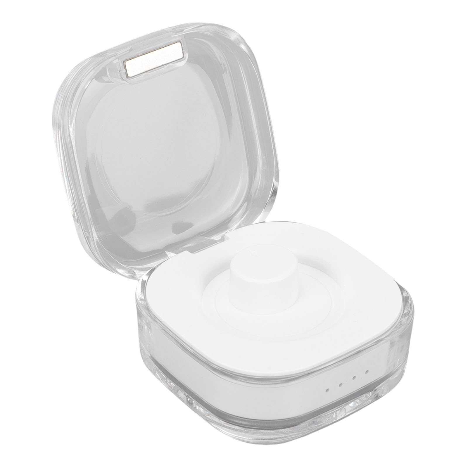 Etui z funkcją ładowania Smart Ring, Magnetyczne Pudełko z ładowarką do R02 R03 R06 R11M R8 H01 SR05 z Szybkim ładowaniem Typu C Bateria 200 MAh 10 Lampek Kontrolnych ładowania
