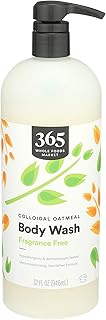 365 by Whole Foods Market, Body Wash Colloidal Oatmeal Fragrance Free, 32 Fl Oz
