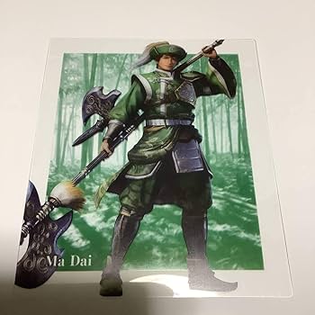三國無双8 蜀 クリアファイル Amazon.co.jp: 蜀 馬岱 クリアカード 真三國無双8 限定特典